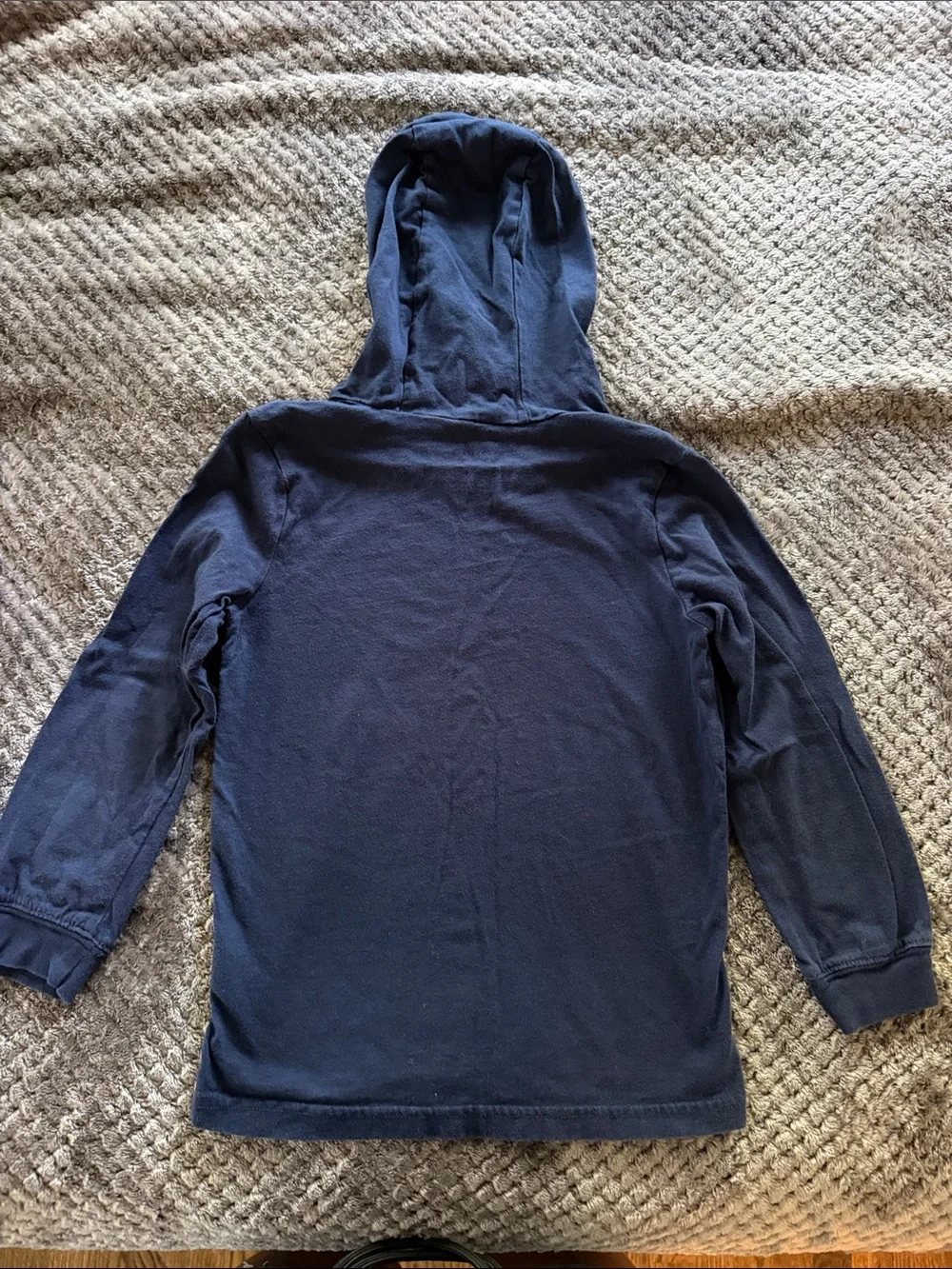 Carter's Navy Hooded Sweatshirt with Green & Red Dino Print